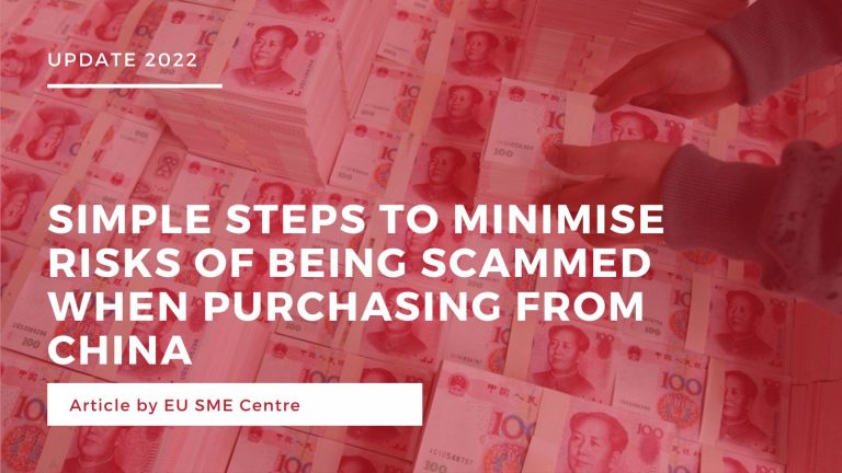 Simple steps to minimise risks of being scammed when purchasing from China